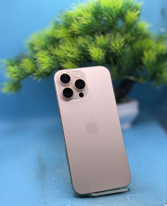 ГАРАНЦИОНЕН!!! Apple iPhone 16 Pro Max, 256GB, 5G, Desert Titanium