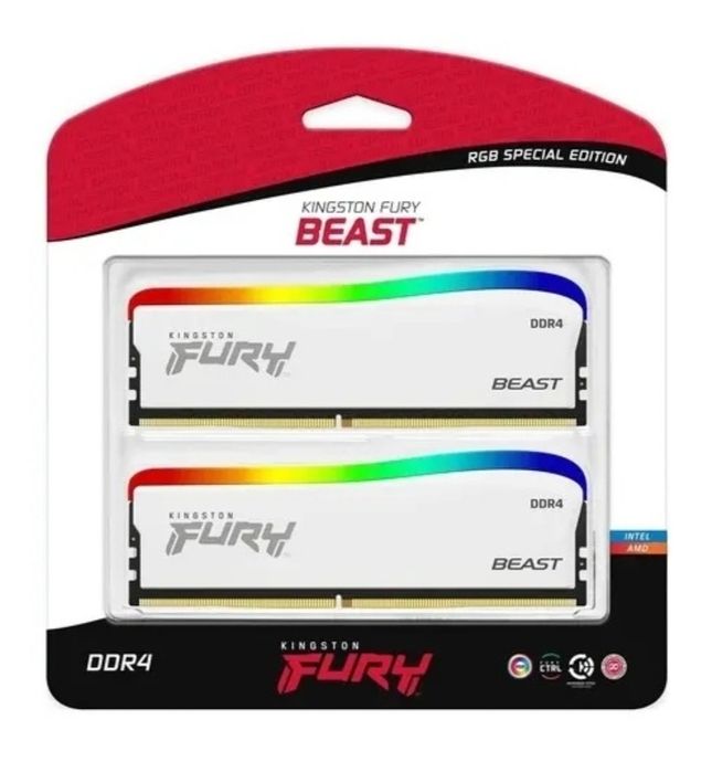 16 ГБ DDR4 Kingston FURY Beast RGBRGBь