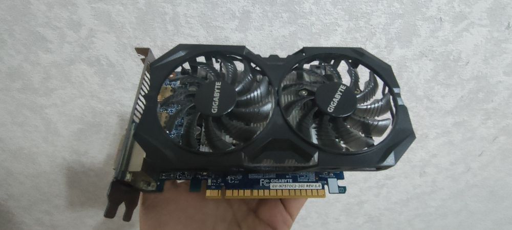 Видеокарта NVIDIA GeForce GTX 750 Ti 2GB
