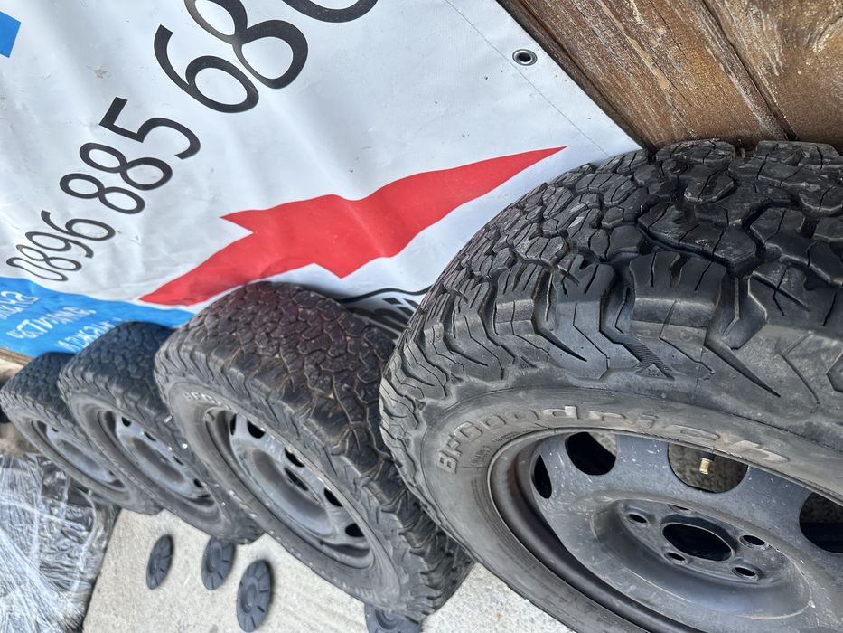 16 5х120 джанти с гуми BF Goodfich 245/70/16