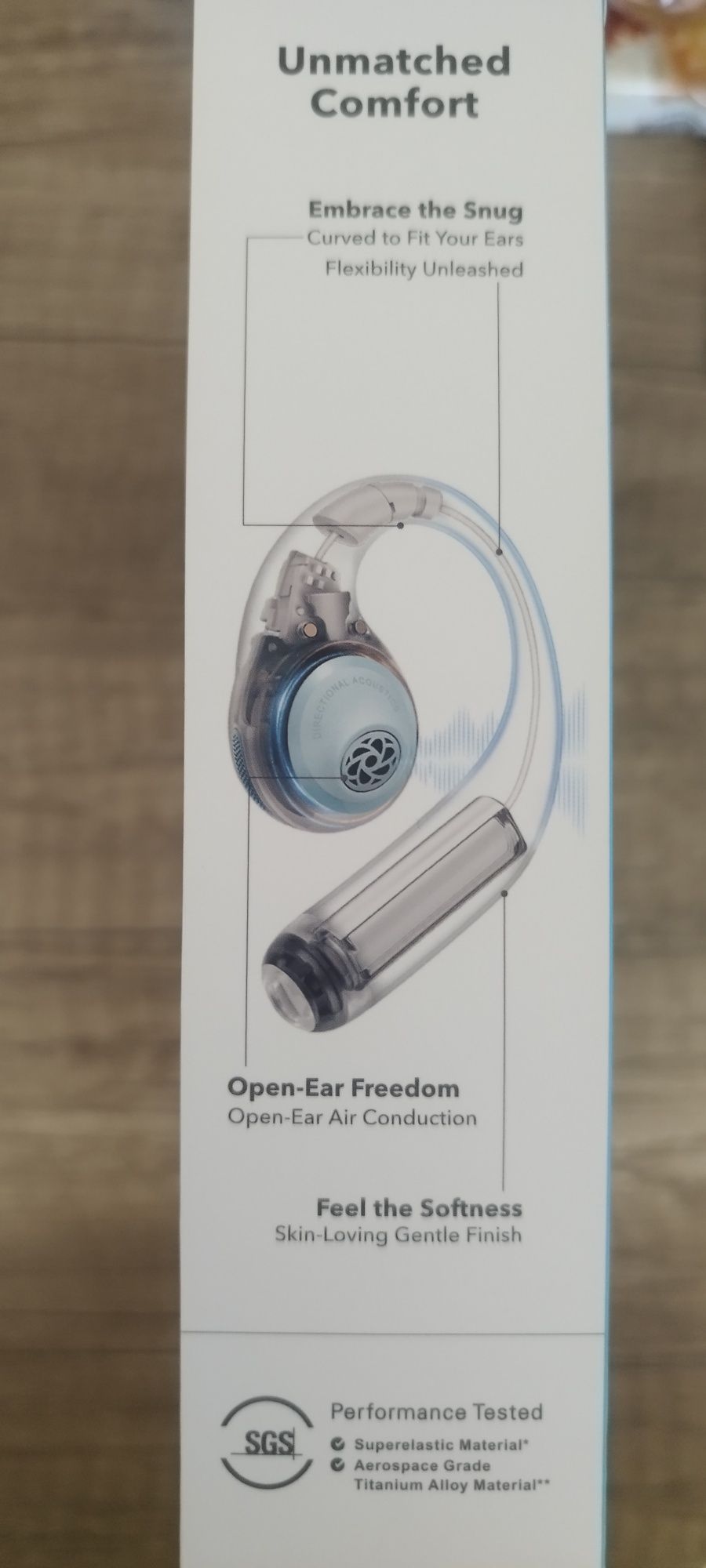 Безжични слушалки Anker - Soundcore AeroFit Pro, TWS, сини