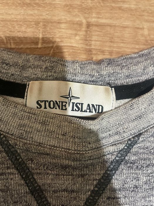Stone Island Logo оригинала блузка с дълъг ръкав