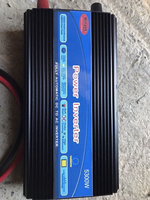Invertor De Curent 24V—> 220V (5300W)