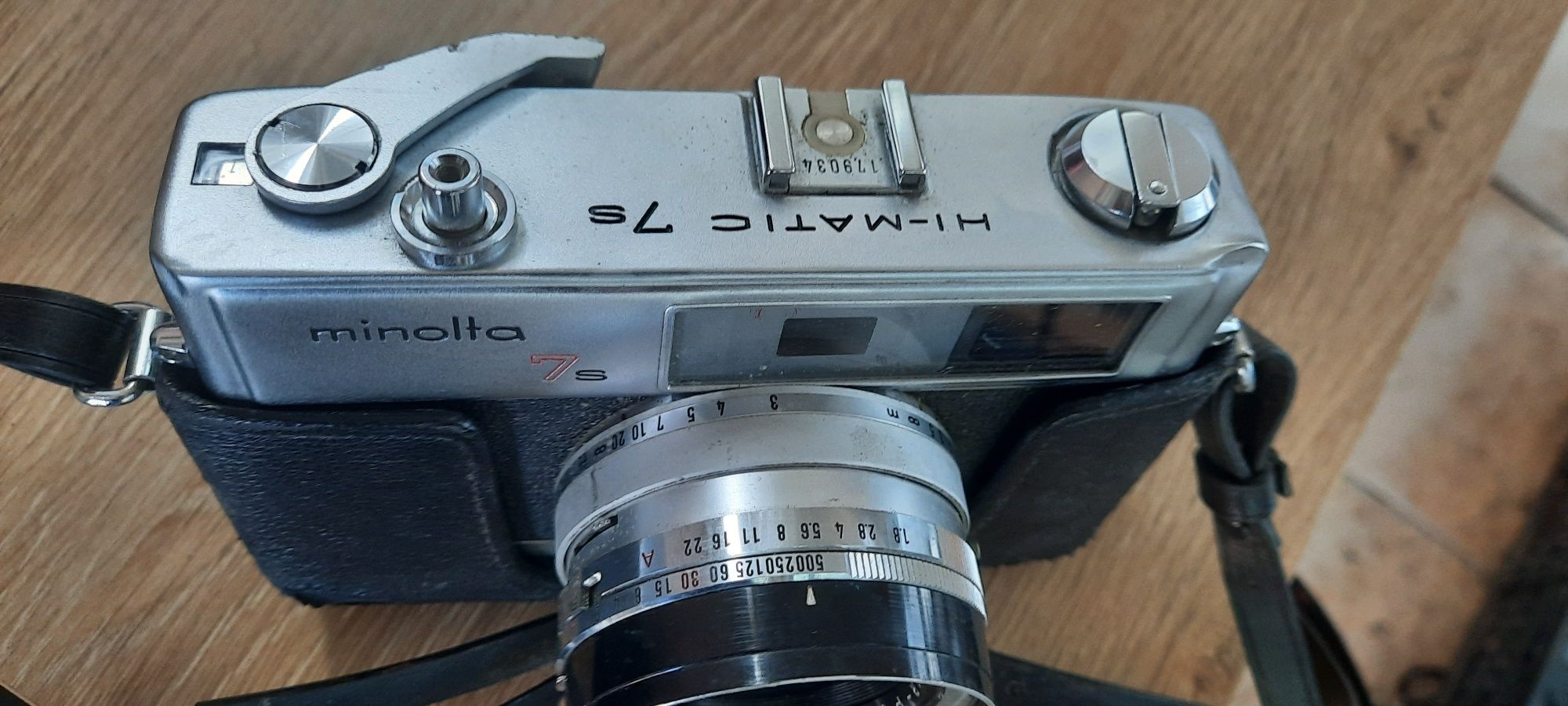 Фотоапарат  Minolta hi matic 7s