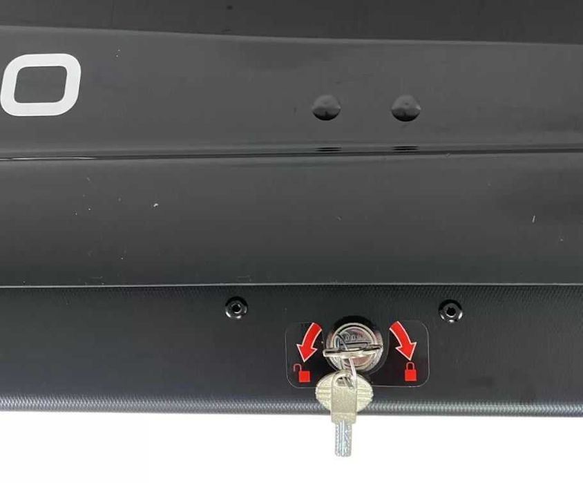 Автобокс Junior Strike 199x84x35cm с 85 mm крепежи,с ключ, 440 литра