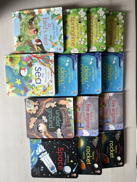 Carti clapete Peep inside Usborne