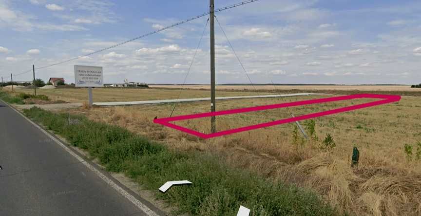 teren de vanzare Frumusani DN4