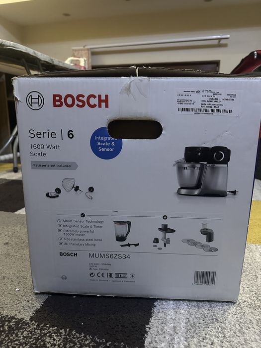 Robot de bucatarie Bosch serie 6 MUMS6ZS34 multifunctional