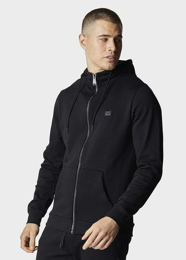 883 Police Суичър "Carso Black Zip-Up Hoodie"