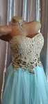 Rochie eveniment: bal, botez, nunta by Rossa turcoaz mărimea 40