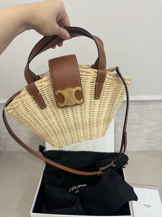 Сумка плетенная Celine