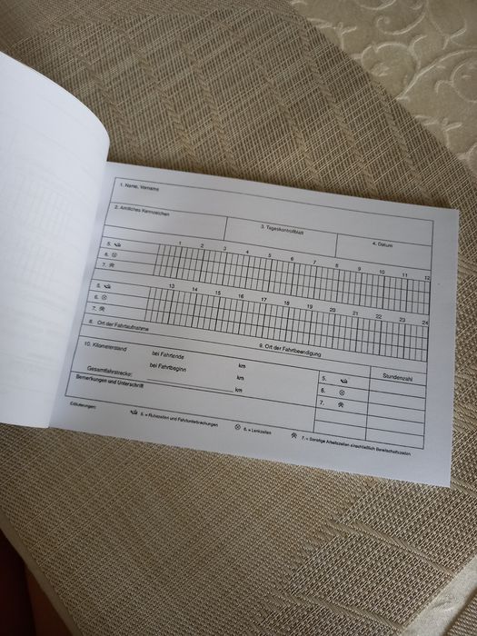Carnete de somn Germania și Franța