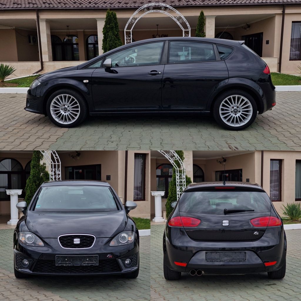 SEAT LEON FR- 170 CP Euro 5 -BiXenon - Navi- Keskin- Piele + Alkantara