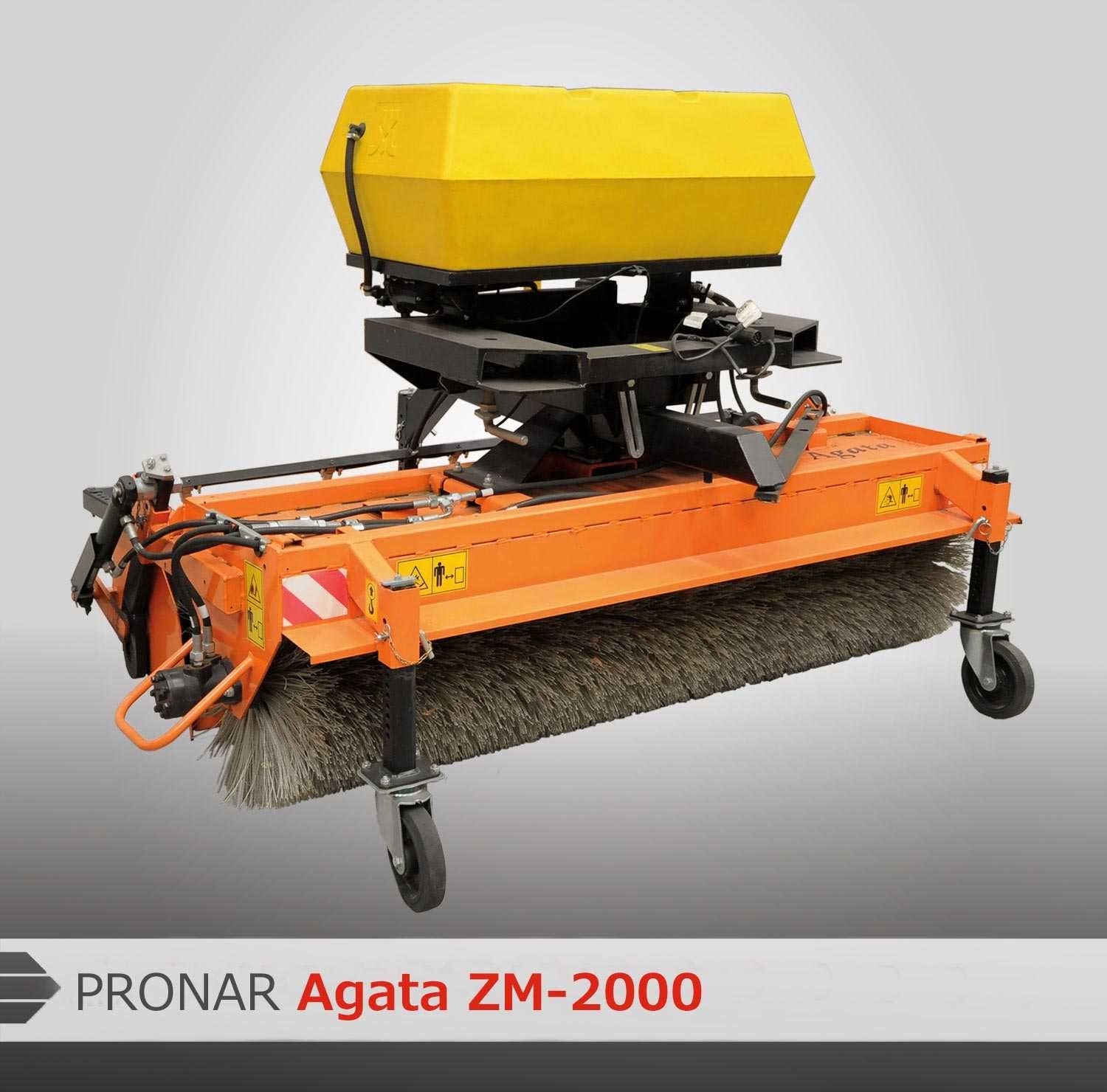 Подметально - Уборочная Машина AGATA моделей ZM1250/-1400/-1600/-2000