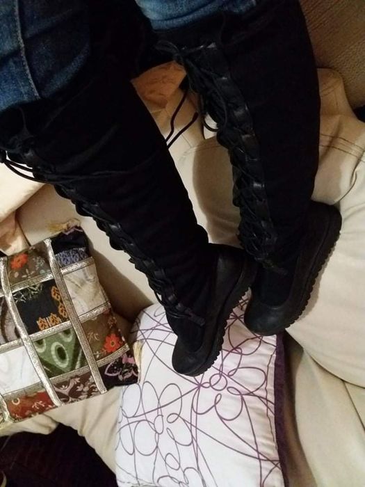 Exclusive  jeans fetish bianki