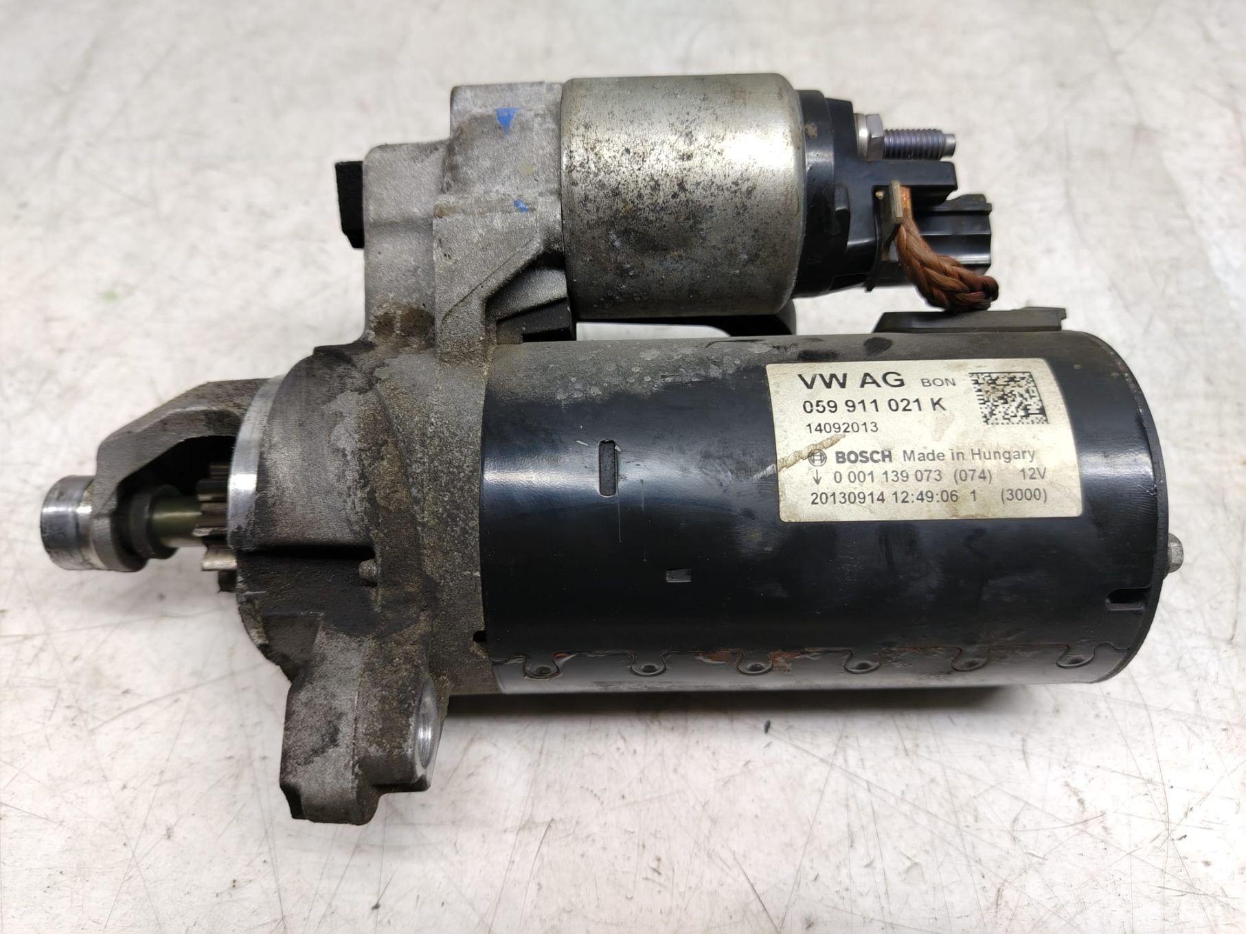 Electromotor 3.0 bi-tdi CGQB 059911021k Volkswagen VW Touareg generat