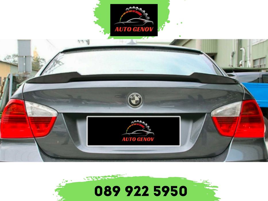 Тунинг Спойлер За Багажник BMW 3 серия E90, M4 дизайн, Piano BLack