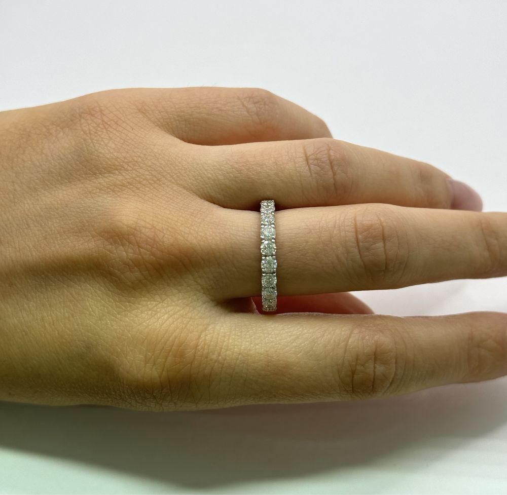 Inel Teilor infinity aur 18k cu diamante 2ct