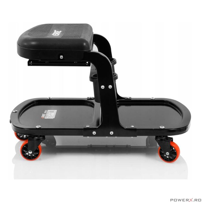 Taburet, scaun pentru atelier cu sertar si maner, 37x27cm 135kg, Verke