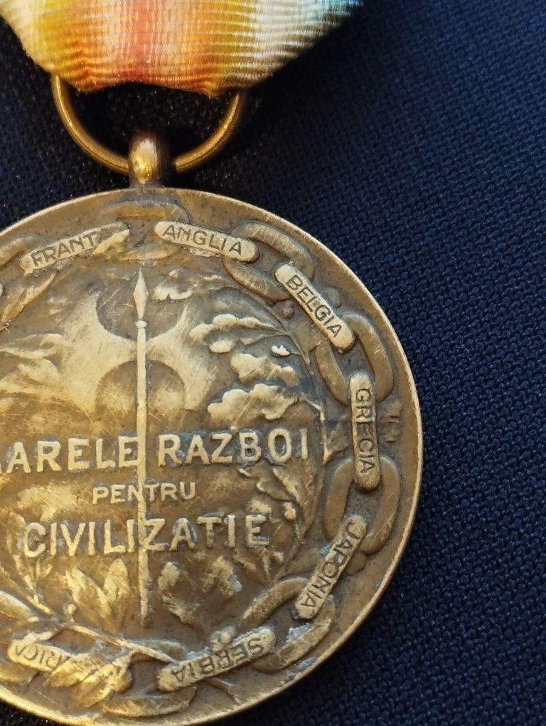 Medalia...Victoria Marelui Război pentru Civilizatie