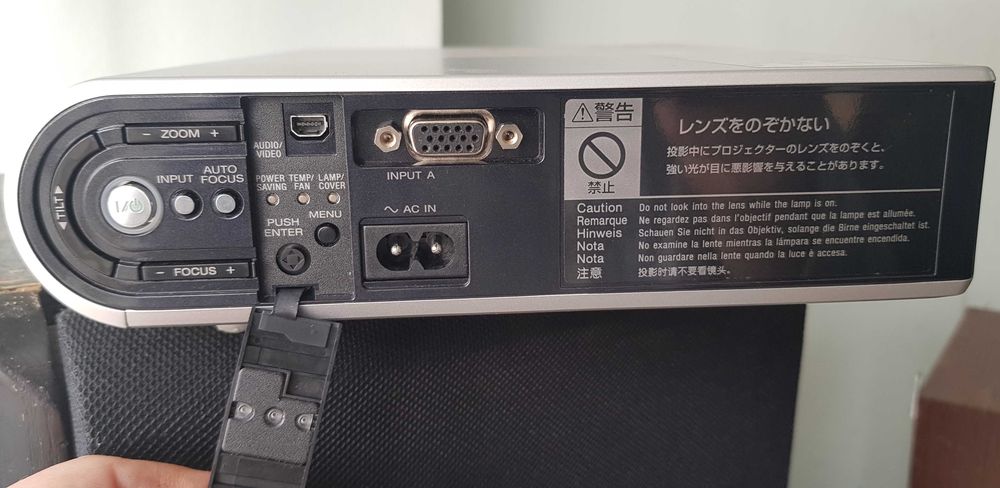 Sony VPL CS 21 LCD videoproiector proiector filme video 3 LCD