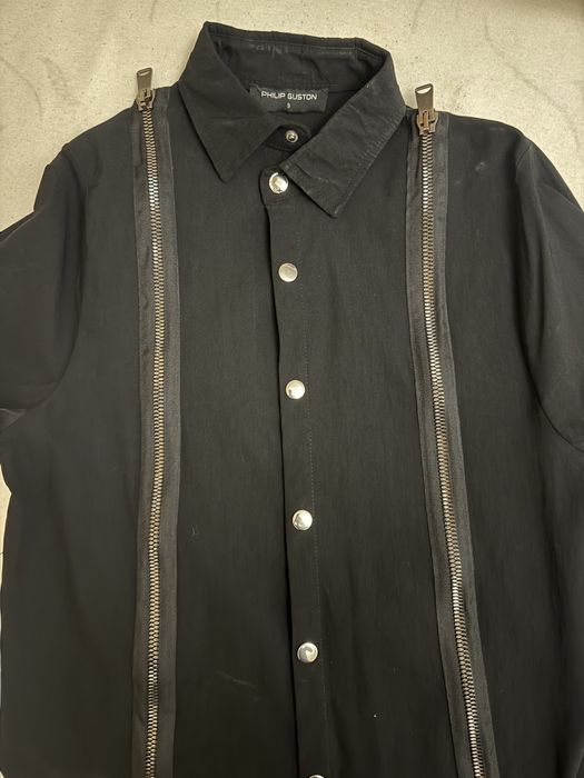 Мъжка черна риза