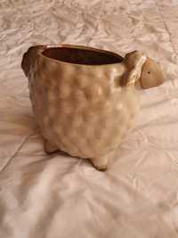 ваза керамика овца