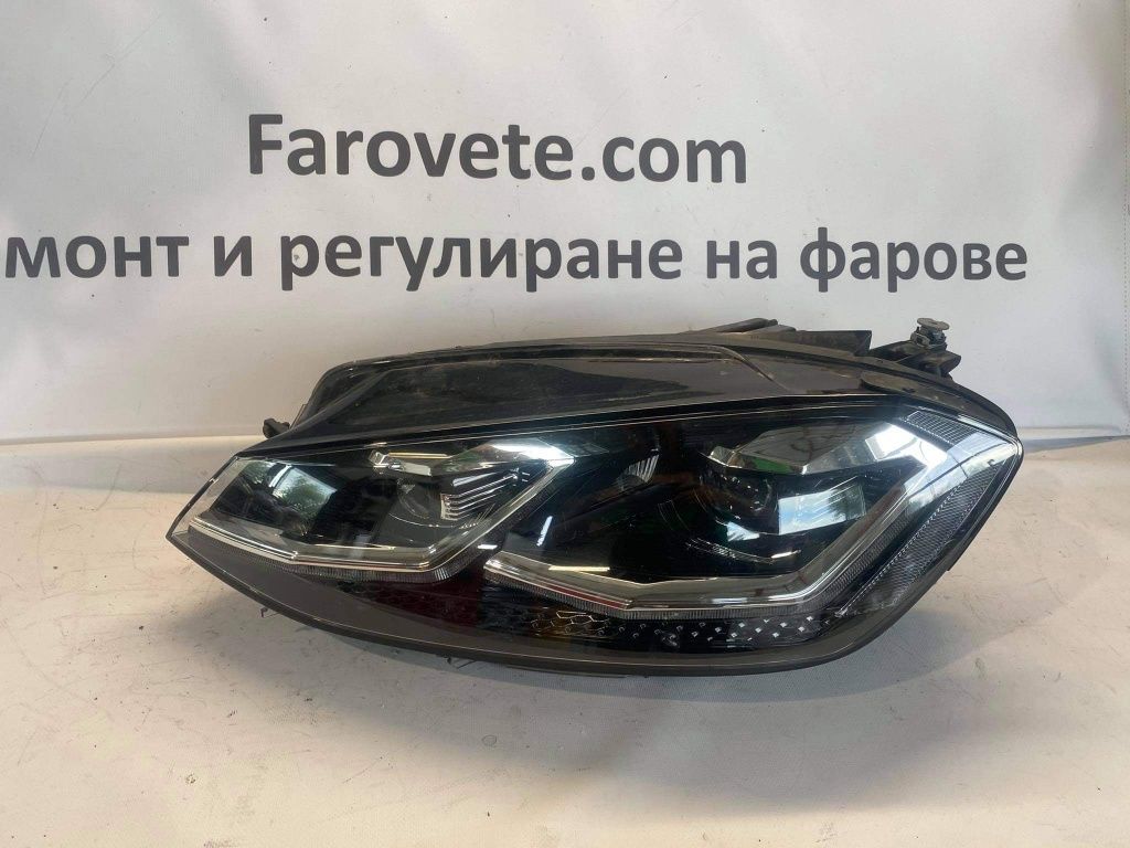 Ляв фар VW Golf 7 Full Led far farove vw голф 7 фул лед