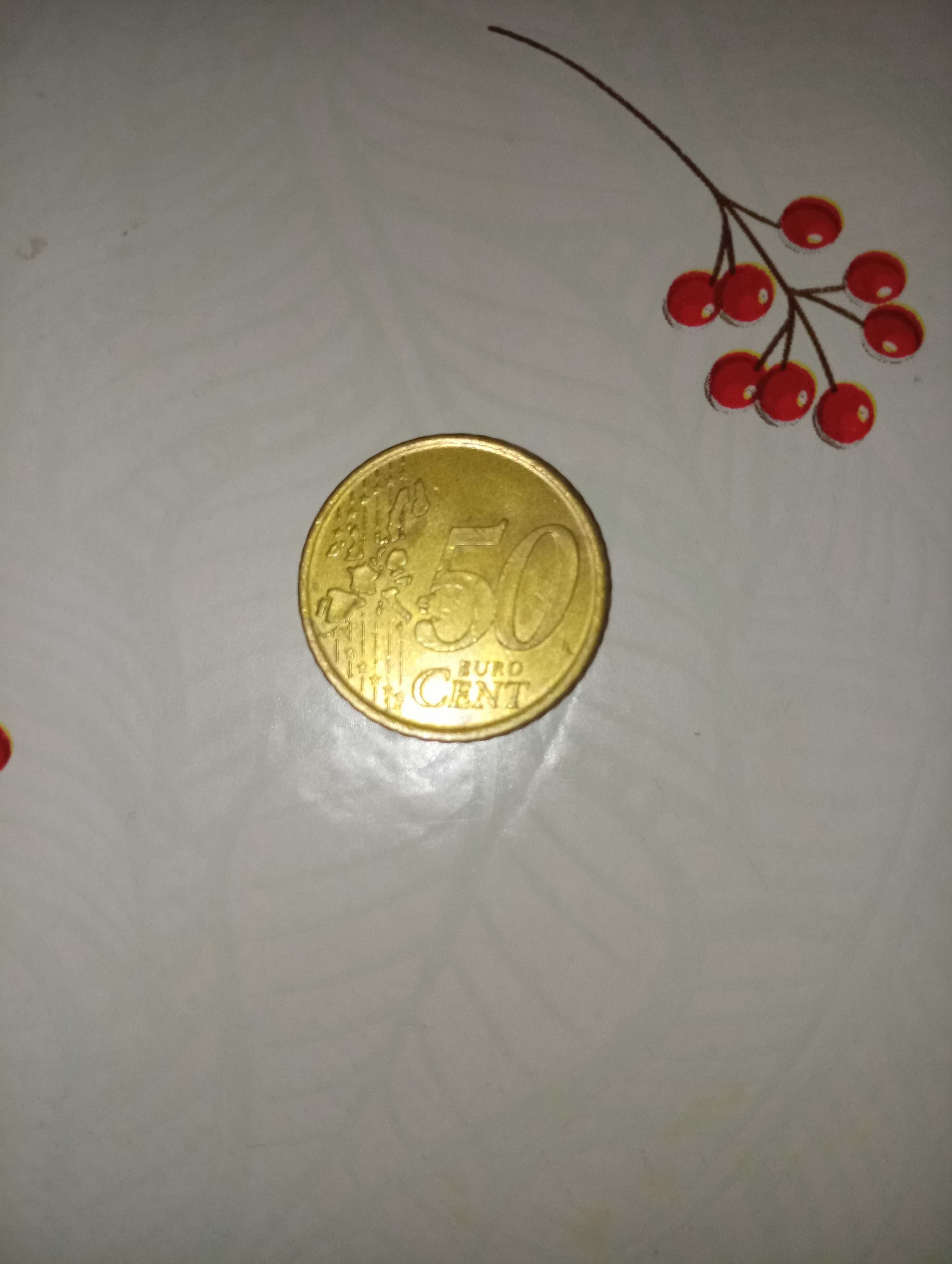 Maneda de 50 euro centi