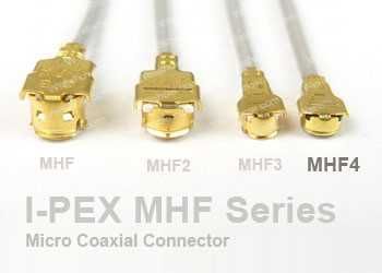 2бр Антени NGFF M.2 WiFi WLAN 3G M2M 4G LTE IPEX MHF4 WWAN Антени Ante