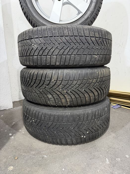 Jante 5x112 Anvelope Iarna 205/55R16 VW Seat Skoda Audi Golf 5 6 7