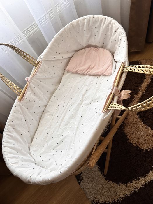 Coş bebe din nuiele