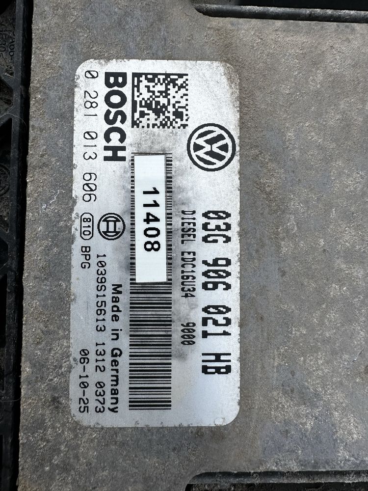 Calculator motor ECU VW golf 5, 1.9 BLS, cod 03G906021HB