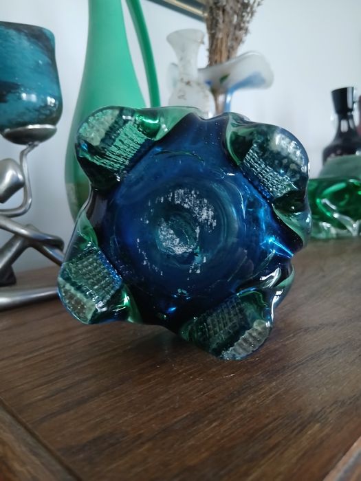 Vaza din sticla de Murano.