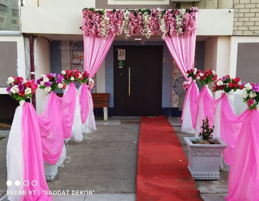 To'y va tavallud kunida dekoratsiya va kalonka aparat hizmatlari