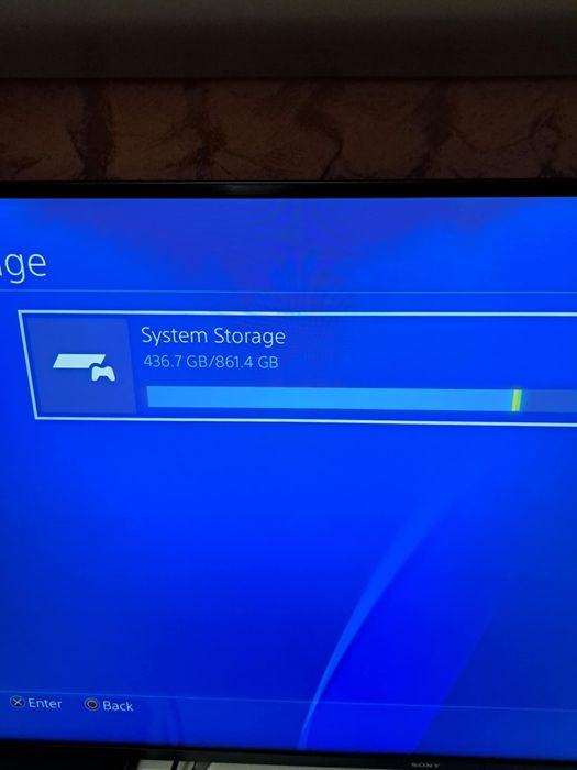 Playstation 4 slim 1TB. + 9 Игри