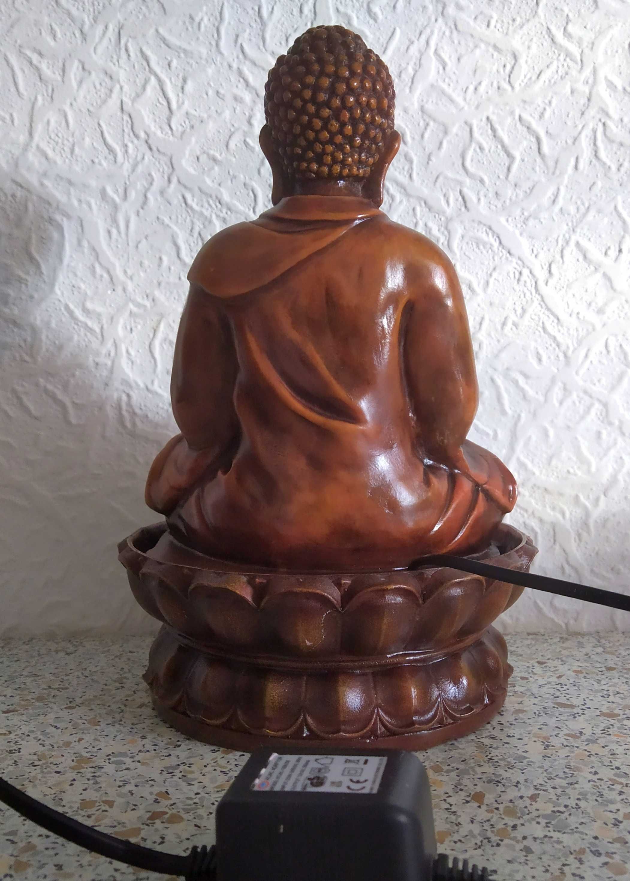 Fantană arteziană LED din polirășină -Buddha  30 cm.+Tablou Buddha