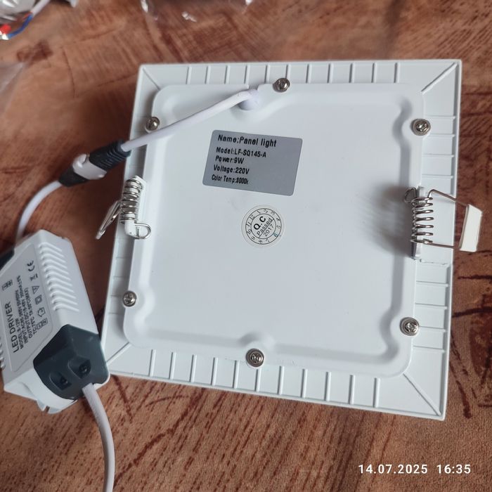 Spot LED panou  încastrabil