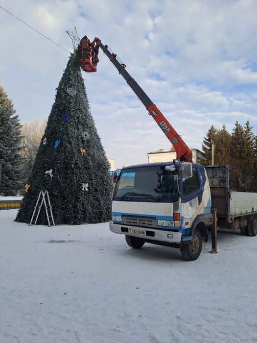 Услуги манипулятора, автовышки