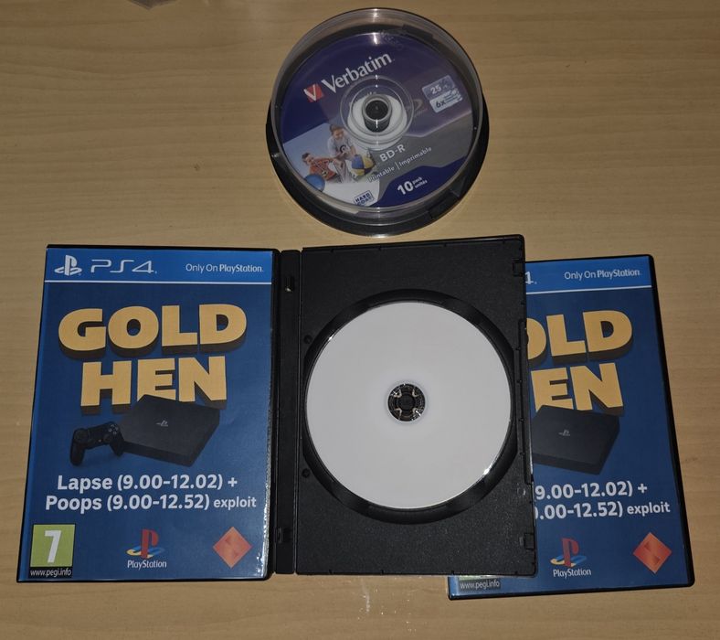 BL-JB discuri jailbreak /modare PS4 12.52 /PS5  7.61