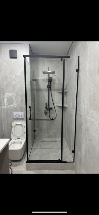 Душевые кабины Лофт перегородки ванные шторки