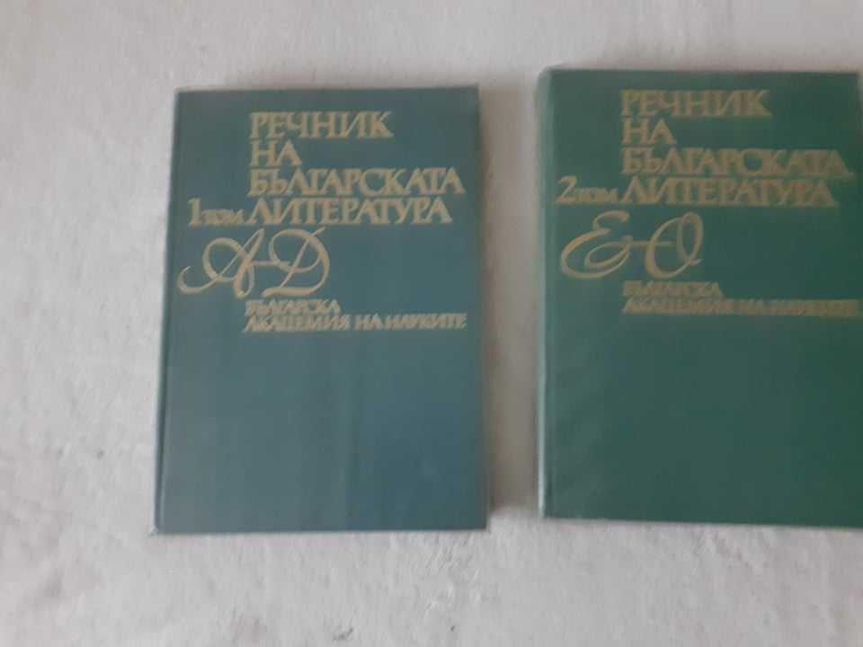 Български тълковен речник и други речници