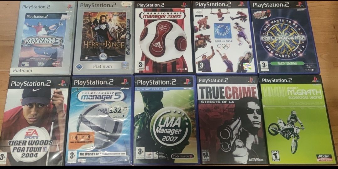 PS2-Игри/Всяка по 15 лева/