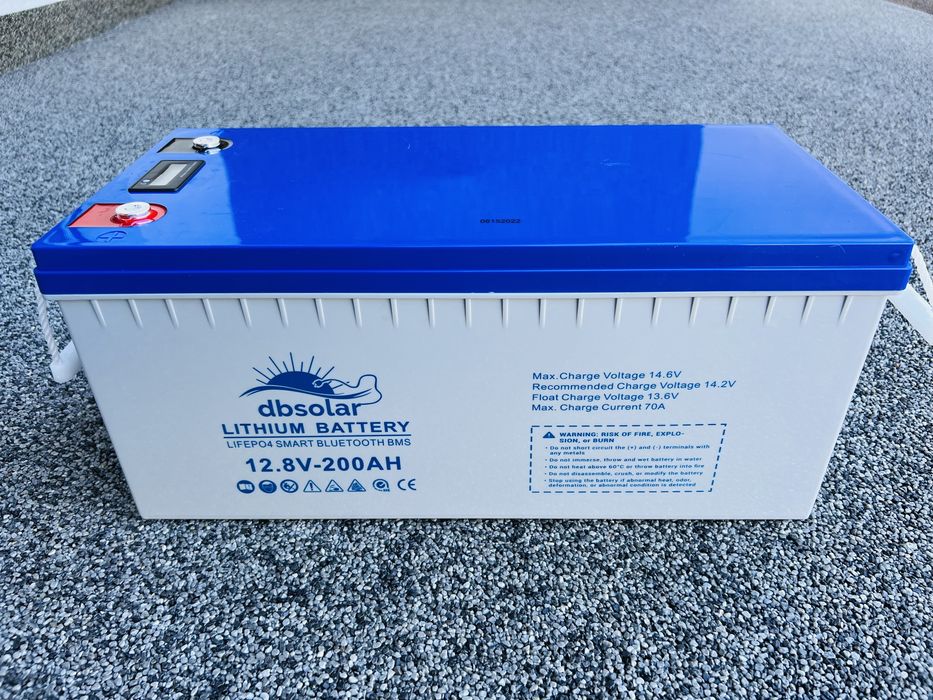 Baterie Lithium acumulator 200Ah LifePo4 Panouri solare tractiune
