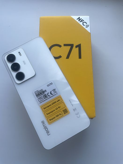 Realme C71 6/128GB 55 000тг