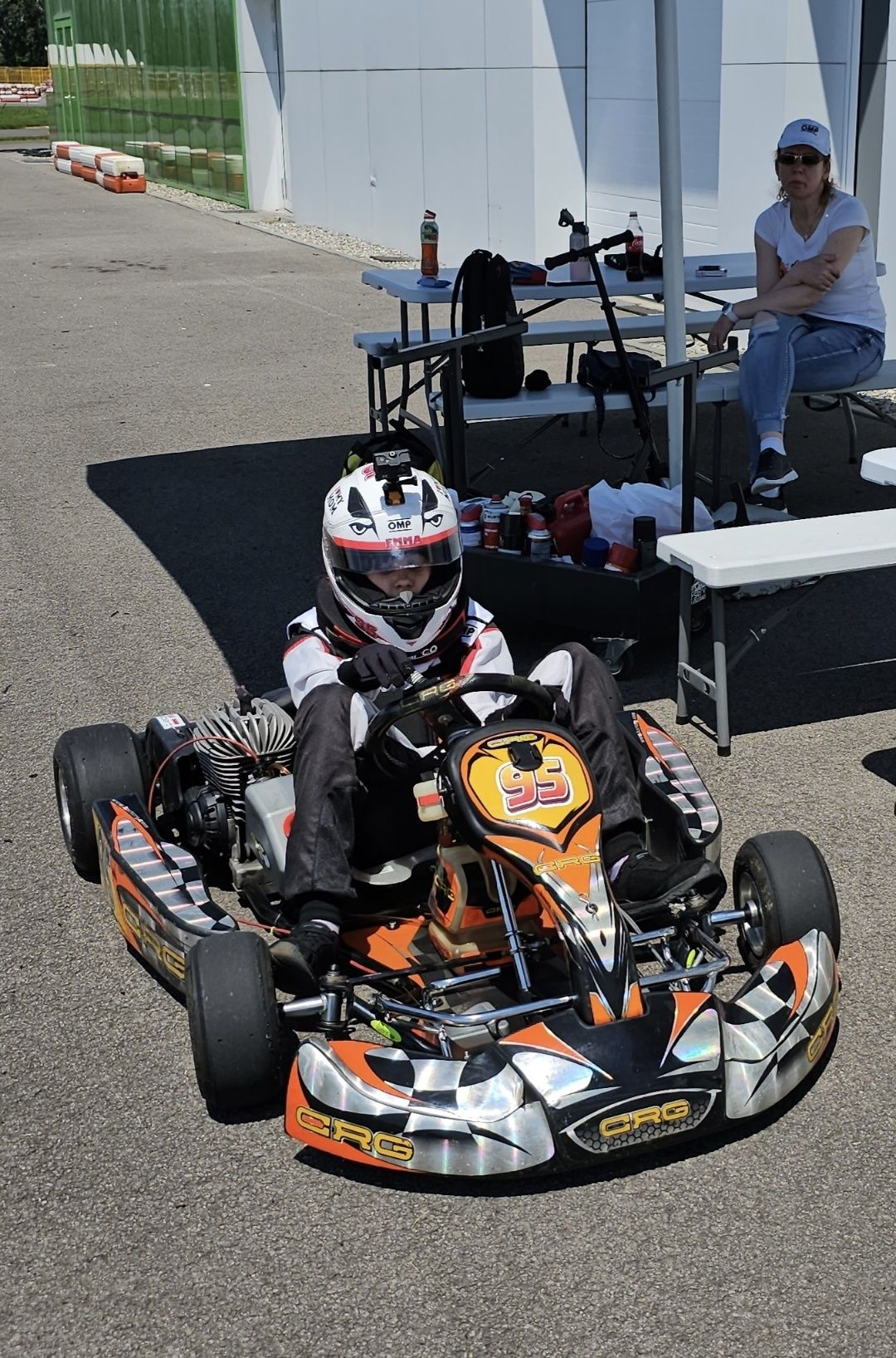 Kart CRG Vortex MiniRock 7-12 ani