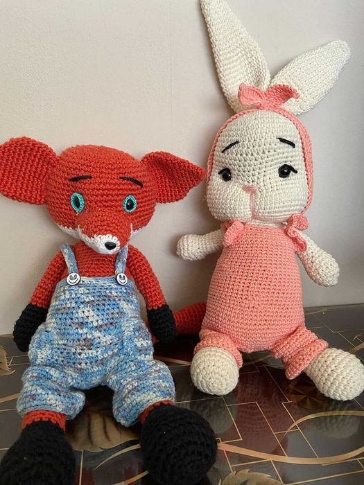 Ръчно плетени играчки