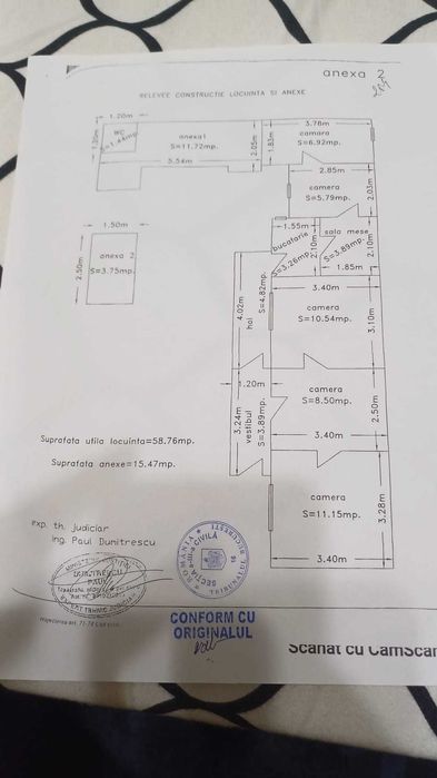 Casă batraneasca de Vânzare 3 camere