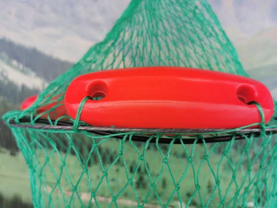 Живарник с поплавъци за риболов от лодка ,120х46см