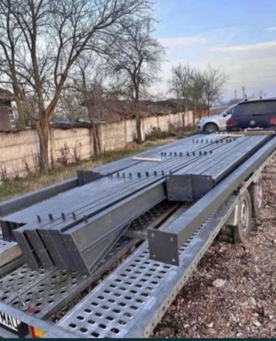 Vând structură metalică 10x20x4 confectionata din ipe 180 fac si alte